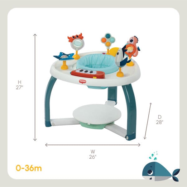 Tiny Love Tiny Mariners 5-in-1 Here I Grow Stationary Activity Center- Strolleria