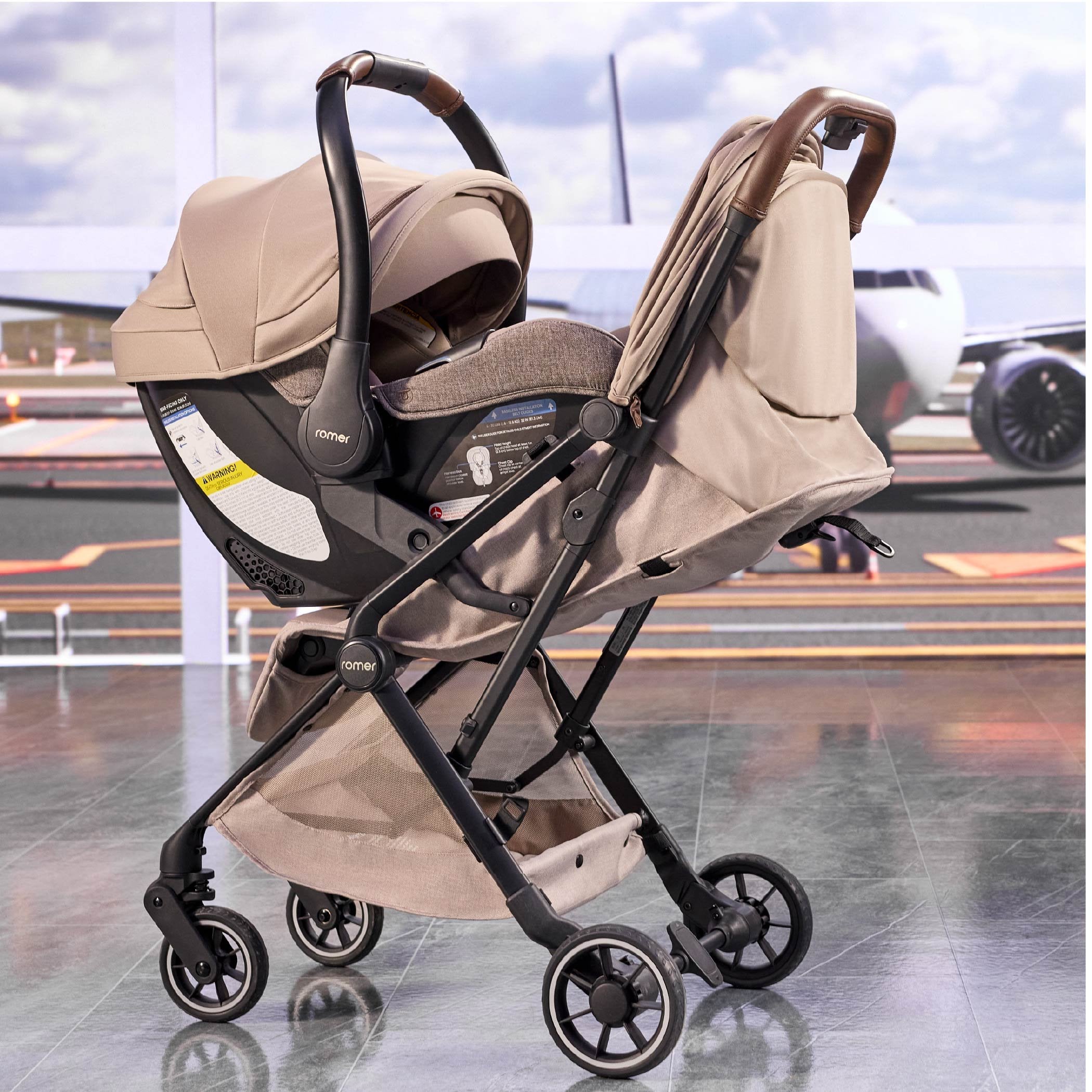 Romer Lani Lightweight and Ultra-Compact Travel Stroller- Strolleria