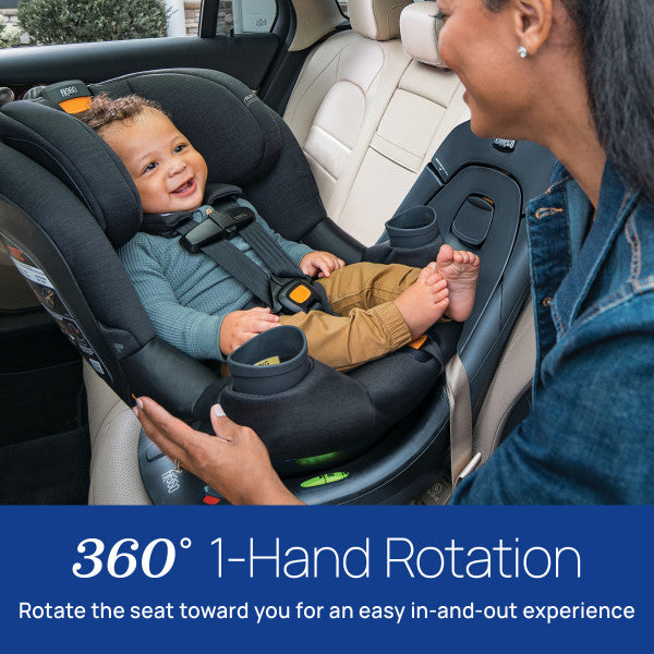 Chicco Fit360 ClearTex Rotating Convertible Car Seat- Strolleria
