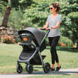 Chicco Bravo Quick-Fold Stroller - Black - Bambi Baby