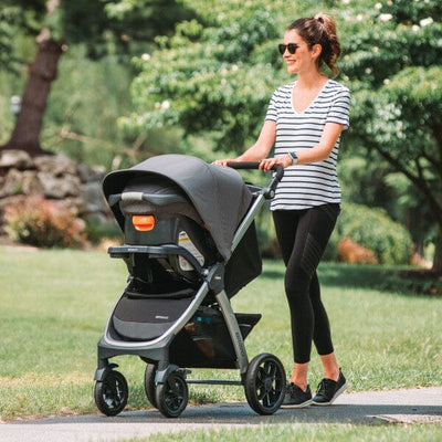 Chicco Bravo Quick-Fold Stroller - Black