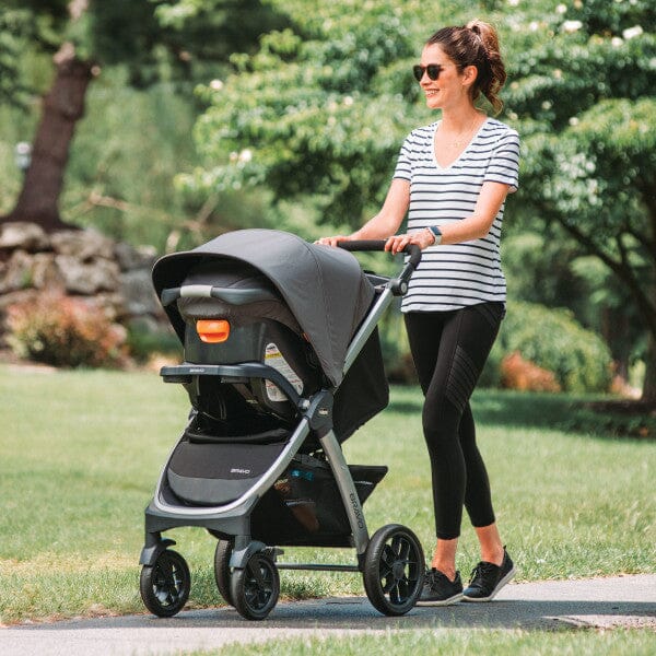 Chicco Bravo Quick-Fold Stroller - Black