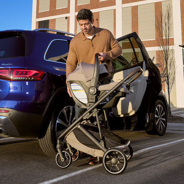 Britax Prism Full-Size Travel System With Willow S Infant Car Seat and Alpine Base- Strolleria