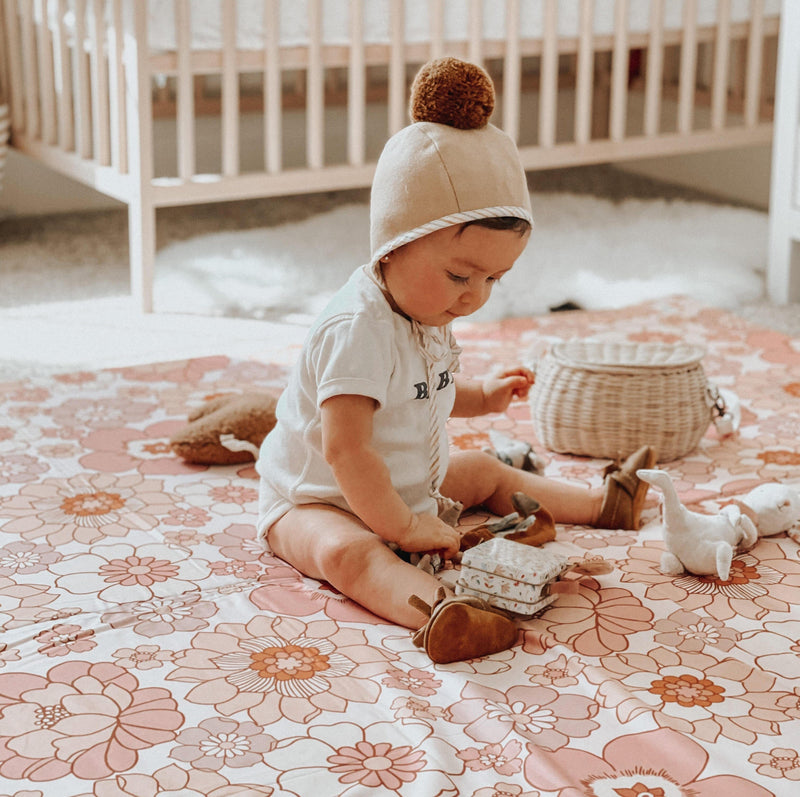 Toki Kids Blooms Organic Cotton Mat
