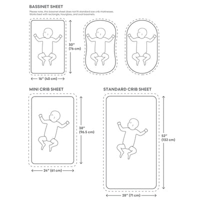 Mushie Extra Soft Bassinet Muslin Crib Sheet