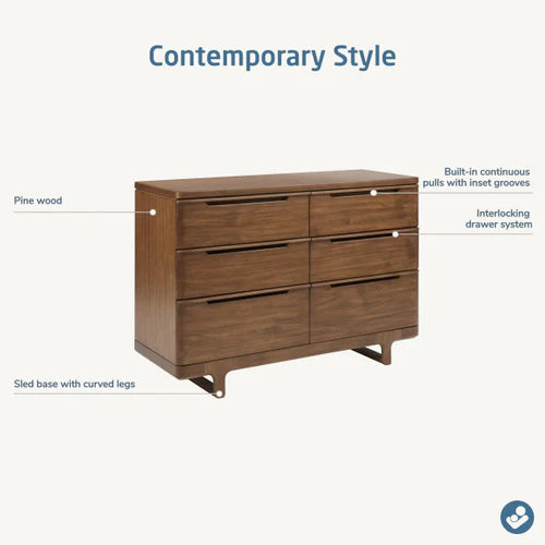 Maxi Cosi Embraced Forms 6-Drawer Dresser- Strolleria