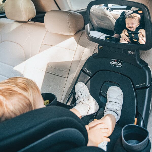 Chicco Fit360 Zip ClearTex Rotating Convertible Car Seat - Jet- Strolleria