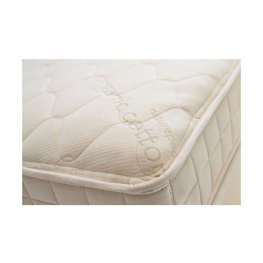 Naturepedic Verse Full Organic Cotton Quilted Mattress - 1 Sided- Strolleria