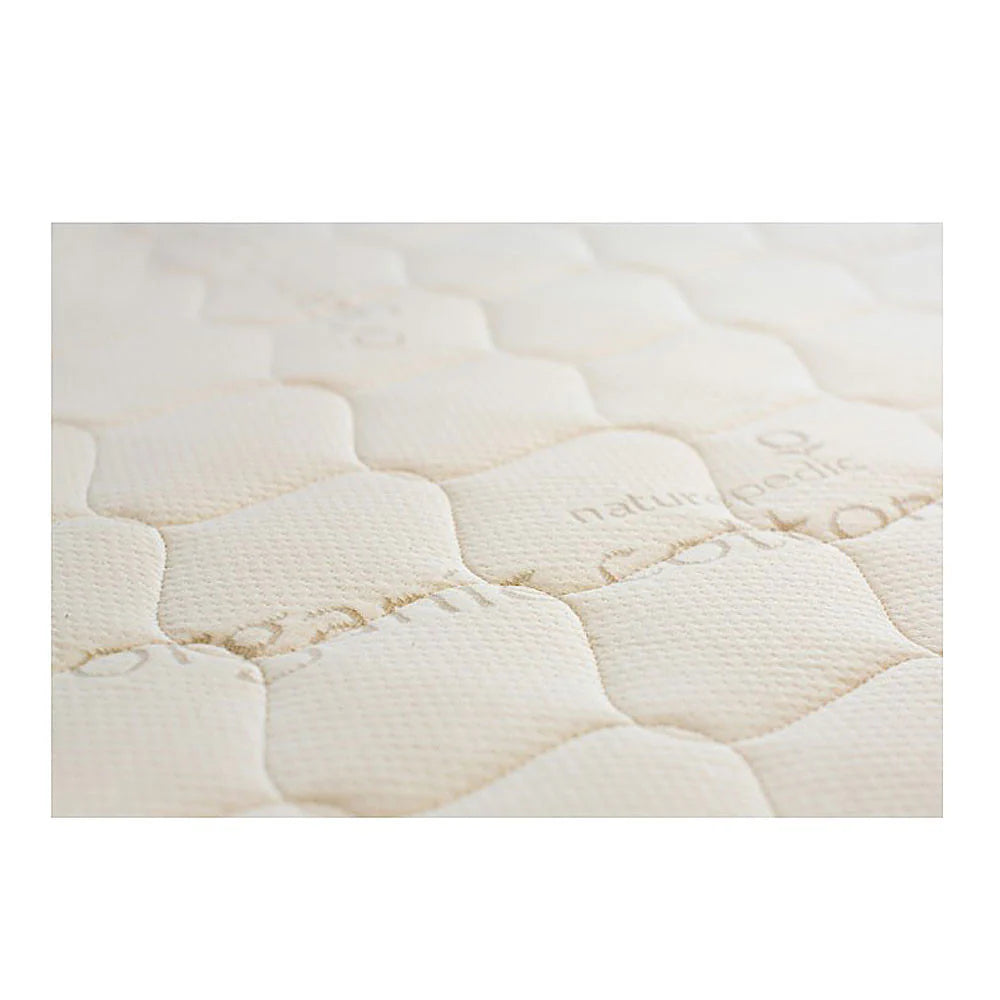 Naturepedic Verse Queen Organic Cotton Quilted Mattress - 1 Sided- Strolleria