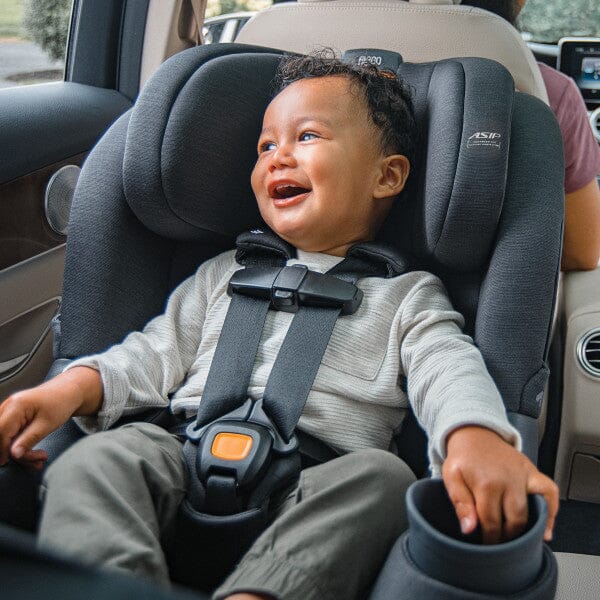 Chicco Fit360 Zip ClearTex Rotating Convertible Car Seat - Jet- Strolleria