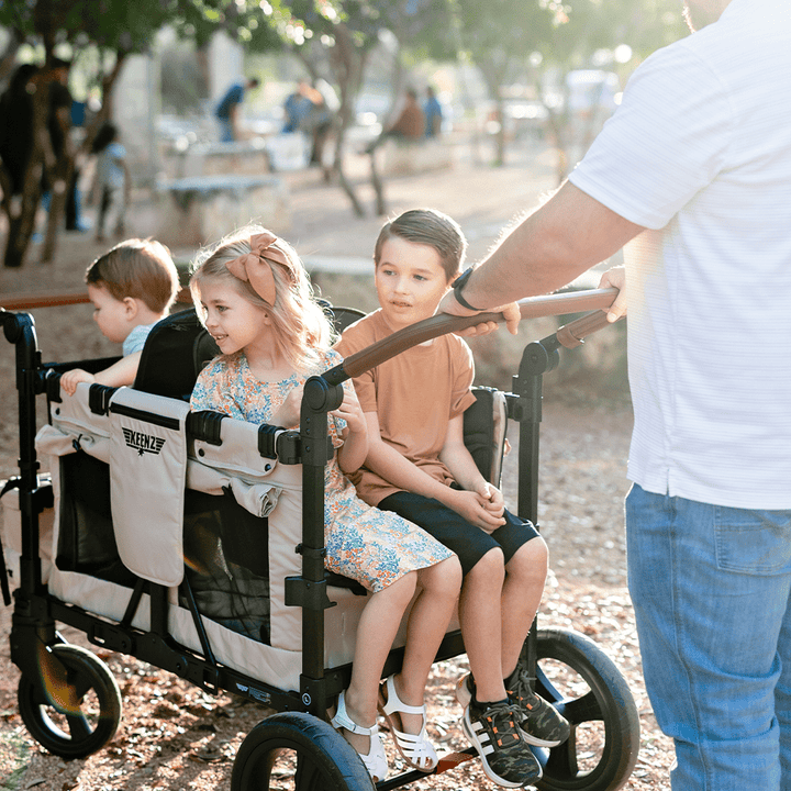 keenz vyo͞o the seating chameleon stroller wagon 4-passengers Keenz Stroller Wagons Keenz Vyo͞o The Seating Chameleon Stroller Wagon