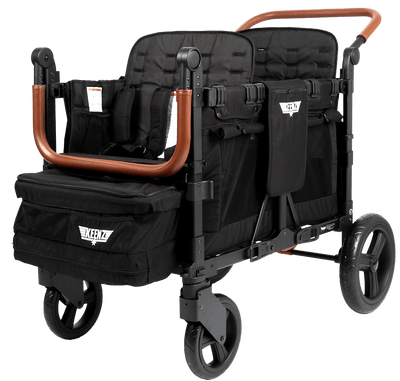 Keenz Vyoo - The Seating Chameleon Stroller Wagon 4-Passengers Black