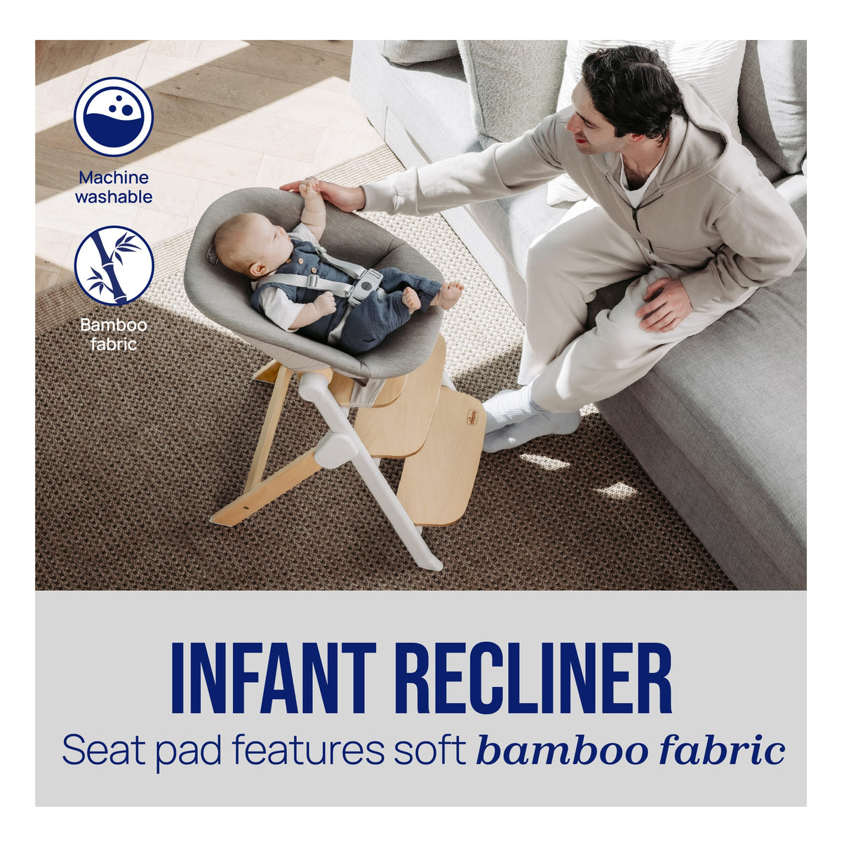 Chicco Wonder 4-in-1 Folding High Chair- Strolleria