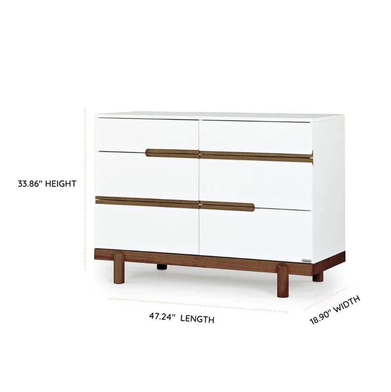 dadada Bliss 6-Drawer Dresser- Strolleria
