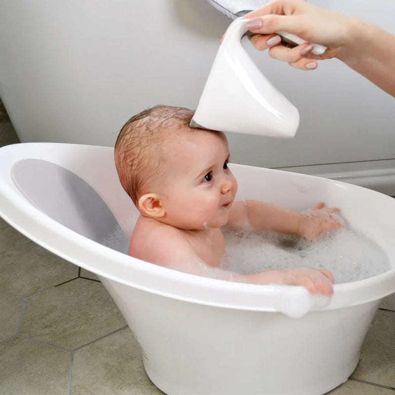 Shnuggle Washy Bath Jug- White/Grey