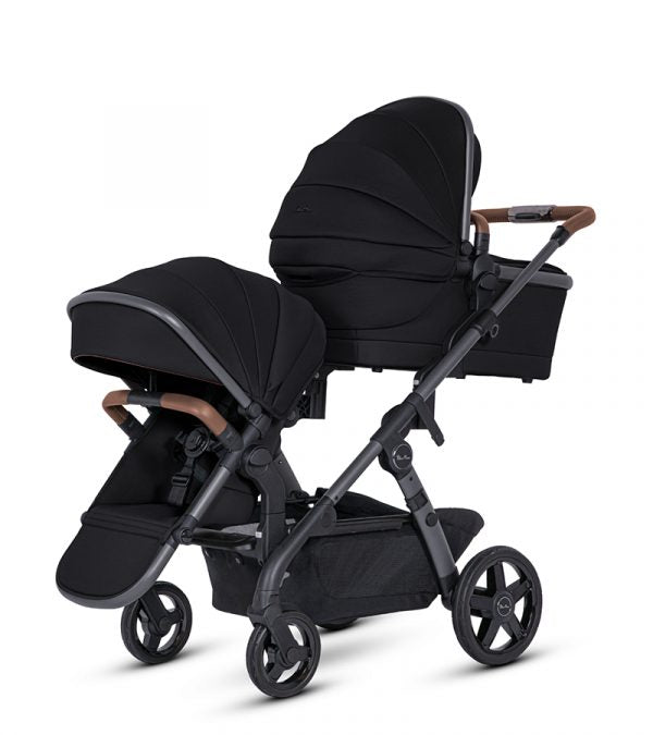 Silver Cross Wave 3 Single-to-Double Stroller- Strolleria