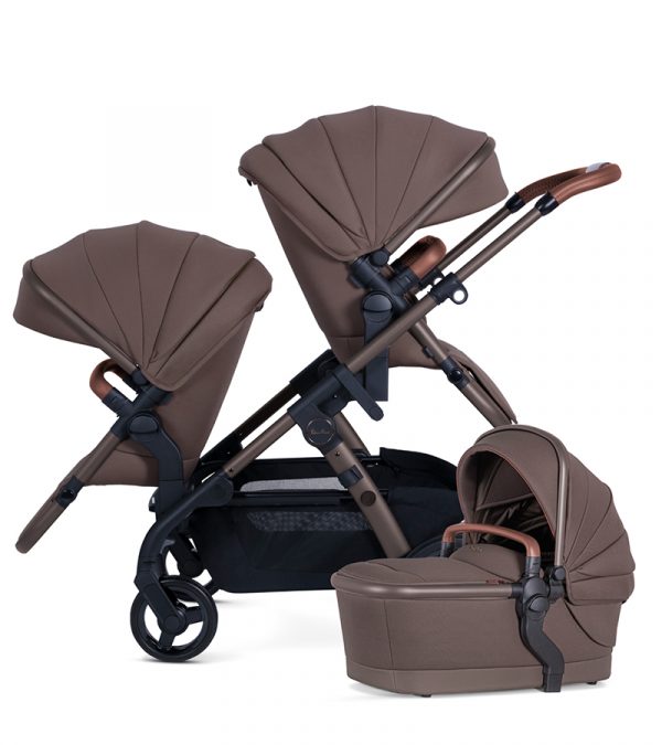 Silver Cross Wave 3 Single-to-Double Stroller- Strolleria