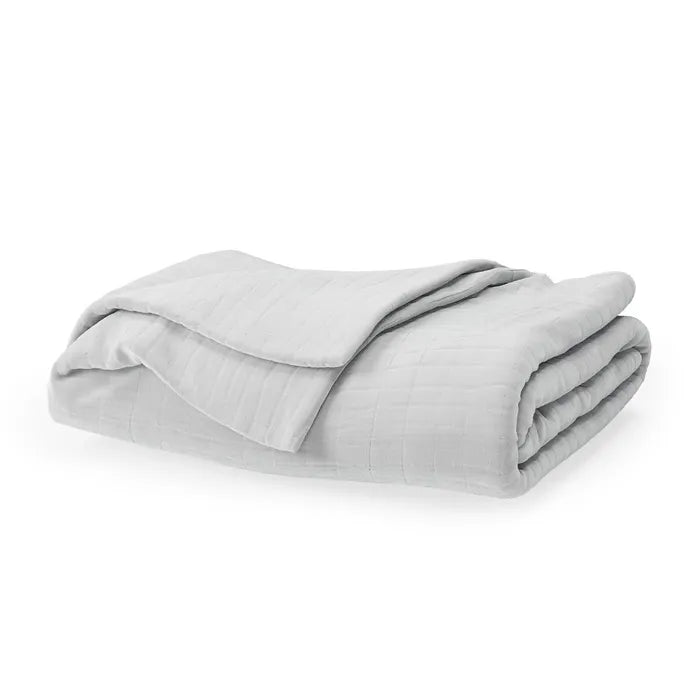 Naturepedic Breathable Organic Cotton Muslin Kids Blanket- Strolleria
