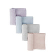 Naturepedic Organic Breathable Swaddle Blankets 4-Color Pack - Bambi Baby