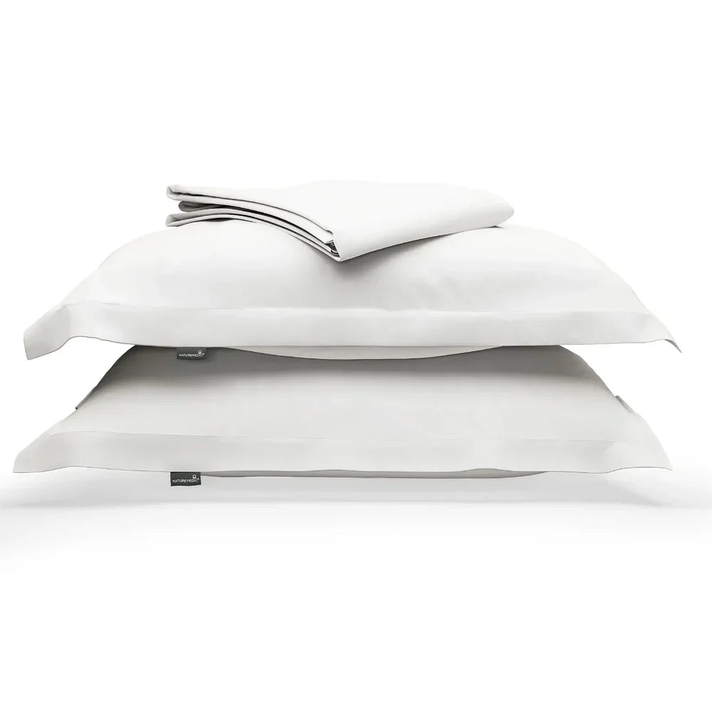 Naturepedic Organic Cotton Sateen Shams for Kids- Strolleria