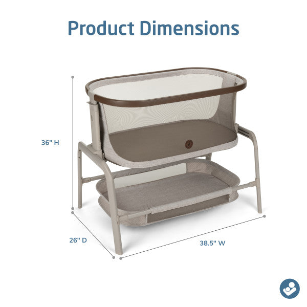 Maxi Cosi Lora Bedside Bassinet- Strolleria