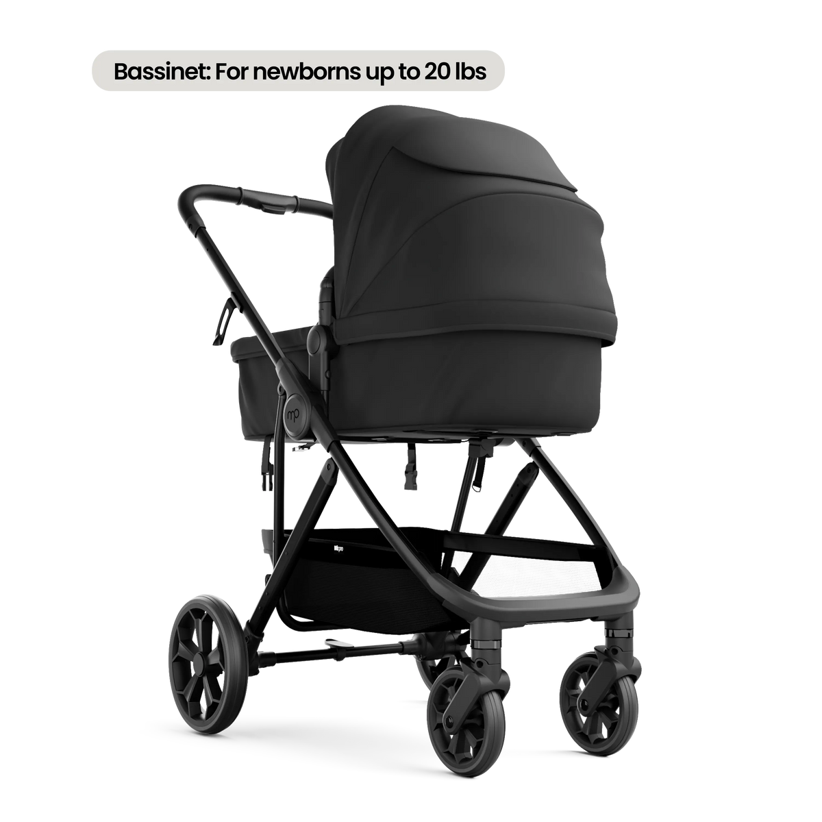 Mompush Wiz Pro Full-Size Single Stroller- Strolleria