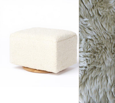 Oilo Ottoman Small Rectangle Wood Base