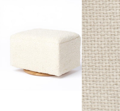 Oilo Ottoman Small Rectangle Wood Base