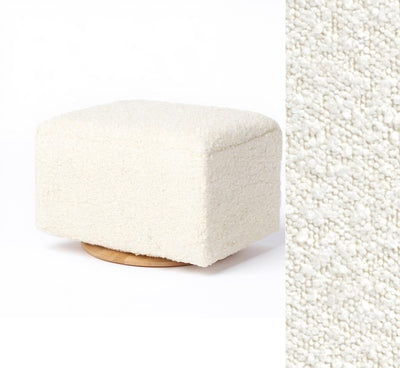 Oilo Ottoman Small Rectangle Wood Base