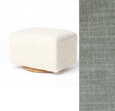 Oilo Ottoman Small Rectangle Wood Base