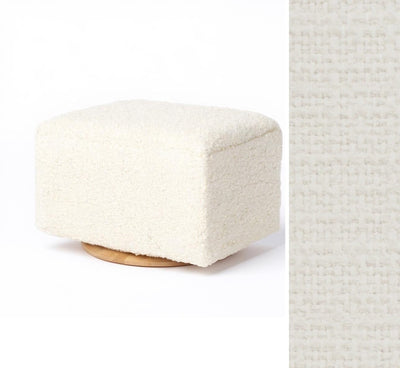 Oilo Ottoman Small Rectangle Wood Base