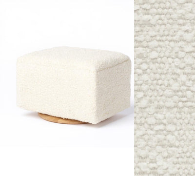 Oilo Ottoman Small Rectangle Wood Base