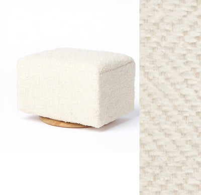 Oilo Ottoman Small Rectangle Wood Base