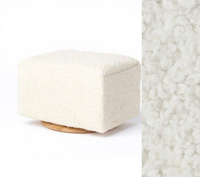 Oilo Ottoman Small Rectangle Wood Base