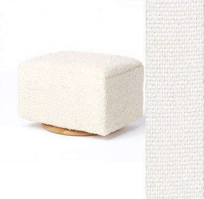 Oilo Ottoman Small Rectangle Wood Base