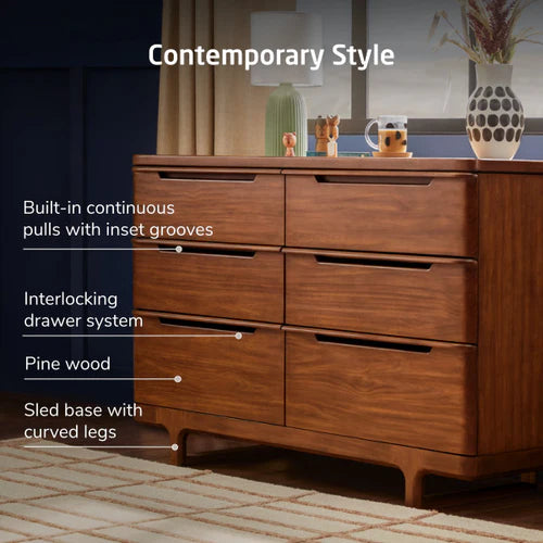 Maxi Cosi Embraced Forms 6-Drawer Dresser- Strolleria
