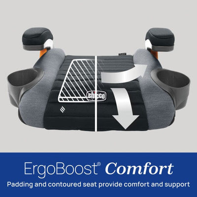 Chicco GoFit ClearTex Backless Booster Car Seat