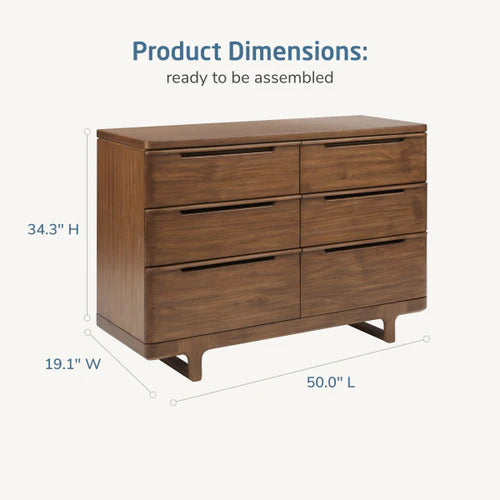 Maxi Cosi Embraced Forms Double Dresser - Chestnut Stain