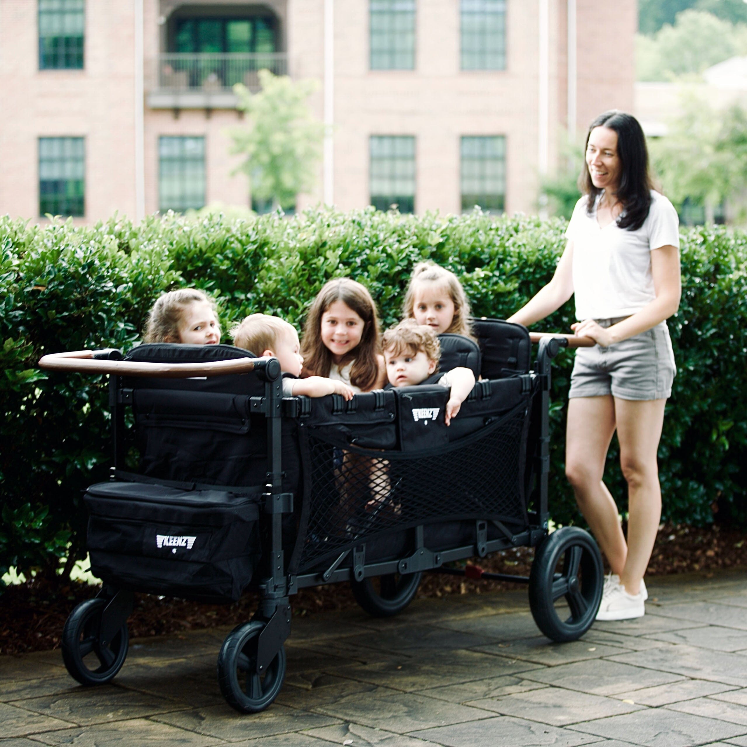 Keenz Stroller Wagons Keenz XC6 EVO – The Evolution of Six-Passenger Comfort- Strolleria