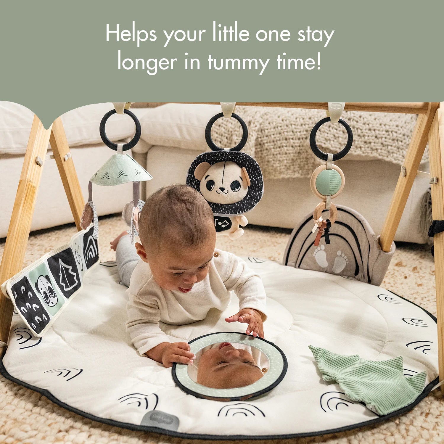 Tiny Love Black & White Décor Luxe Developmental Gymini- Strolleria
