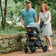 Chicco Bravo LE ClearTex Quick-Fold Stroller - Pewter - Bambi Baby