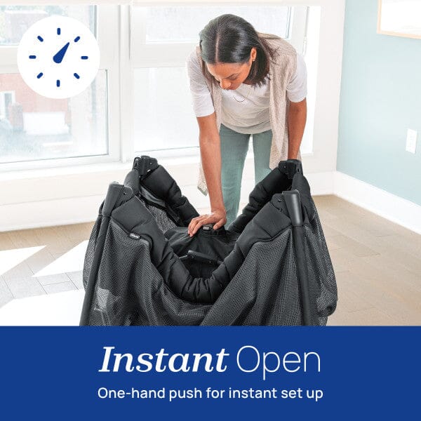 Chicco Dash Instant Setup Playard - Charcoal- Strolleria
