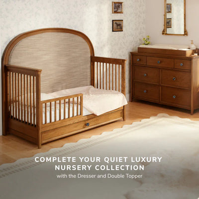 Maxi Cosi Quiet Luxury Headboard Crib - Dolce Oak Stain