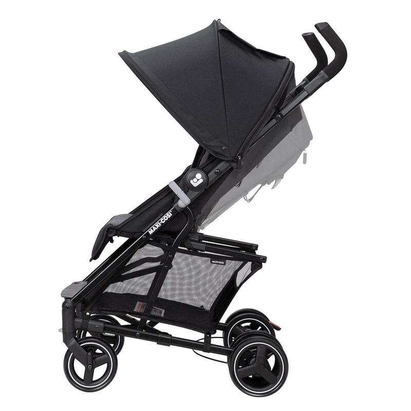 Maxi Cosi Mara XT Ultra Compact Stroller in Essential Black- Strolleria