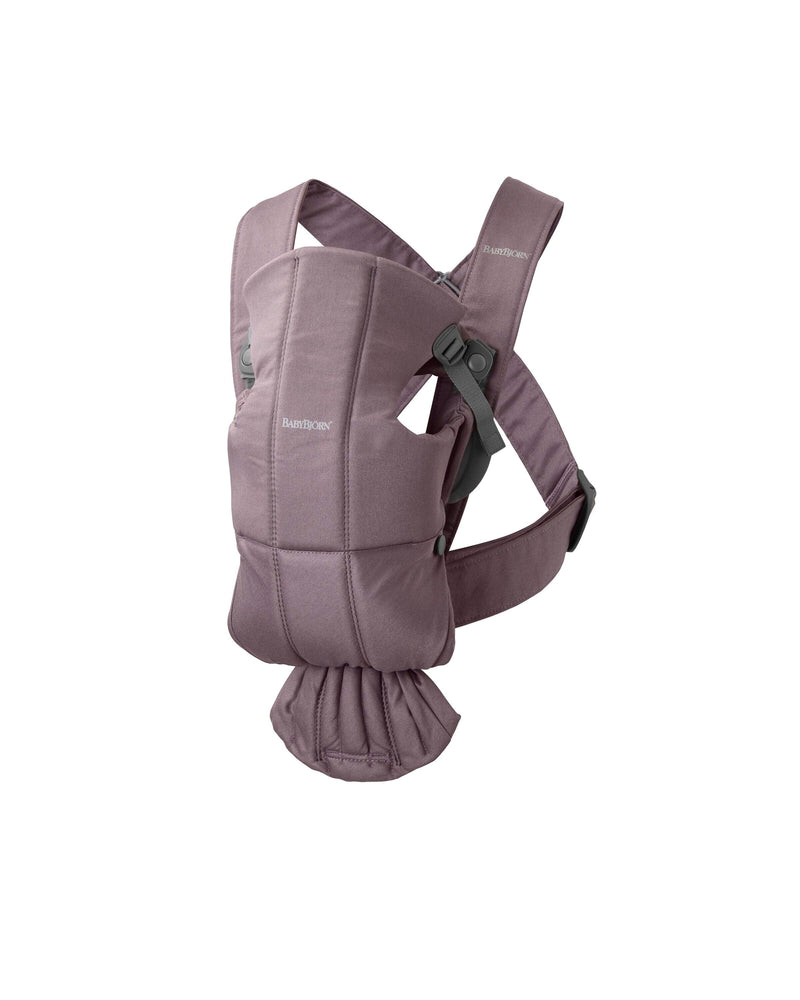 BabyBjörn Baby Carrier Mini - Dark Purple Cotton