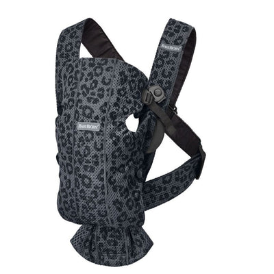 BabyBjörn Baby Carrier Mini - Anthracite Leopard 3d Mesh
