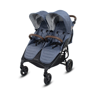Valco Baby Trend Duo Double Stroller - Denim