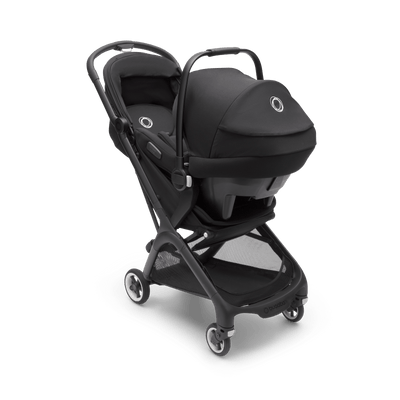 Bugaboo Butterfly and Turtle Air Travel System Midnight Black / Black