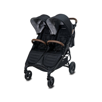 Valco Baby Trend Duo Double Stroller - Night Black