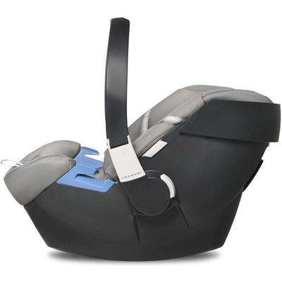 2019 Cybex Aton 2 Infant Car Seat with SensorSafe and Base-Denim Blue-519003601-Strolleria